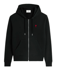 Hoodie Zippé Ami De Coeur noir Hoodie Zippé Ami De Coeur noir