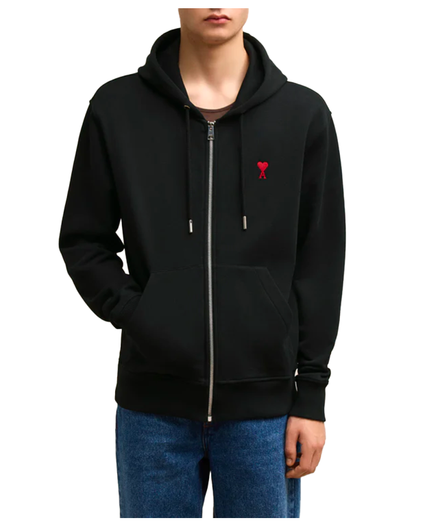 [AMI]★25FW★正規品★Adc Hoodie Shop AMI Paris - ADC Logo Cotton Zip Hoodie | Saks Fifth