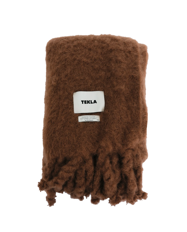 x Le Corbusier Couverture mohair Terre Sienne Brûlée x Le Corbusier Couverture mohair Terre Sienne Brûlée