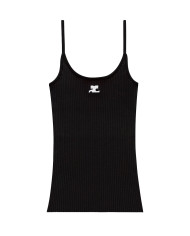 Débardeur en tricot Réédition noir