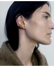 Boucle d'oreille Lasso vermeil