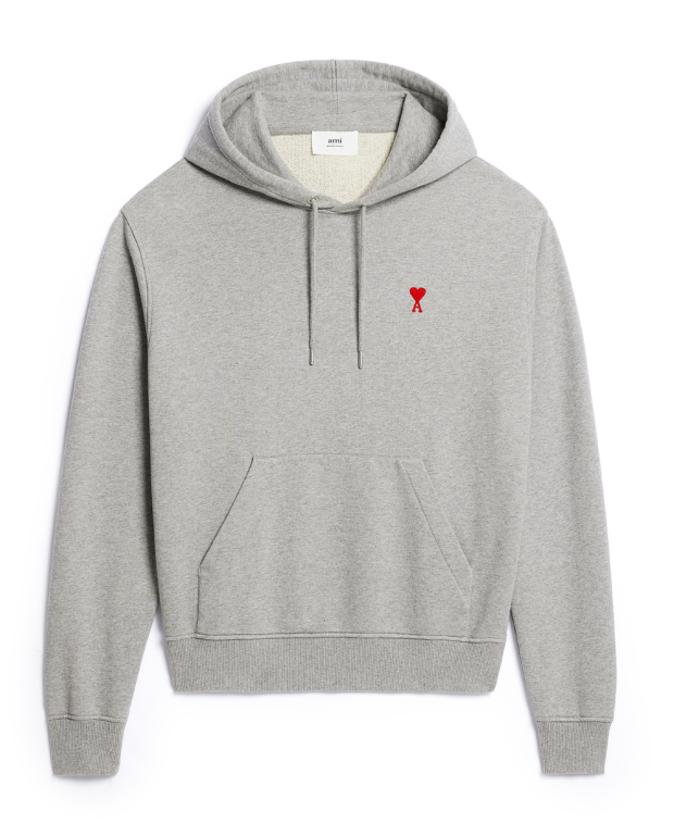 ADC Hoodie in cotton heather grey ADC Hoodie in cotton heather grey