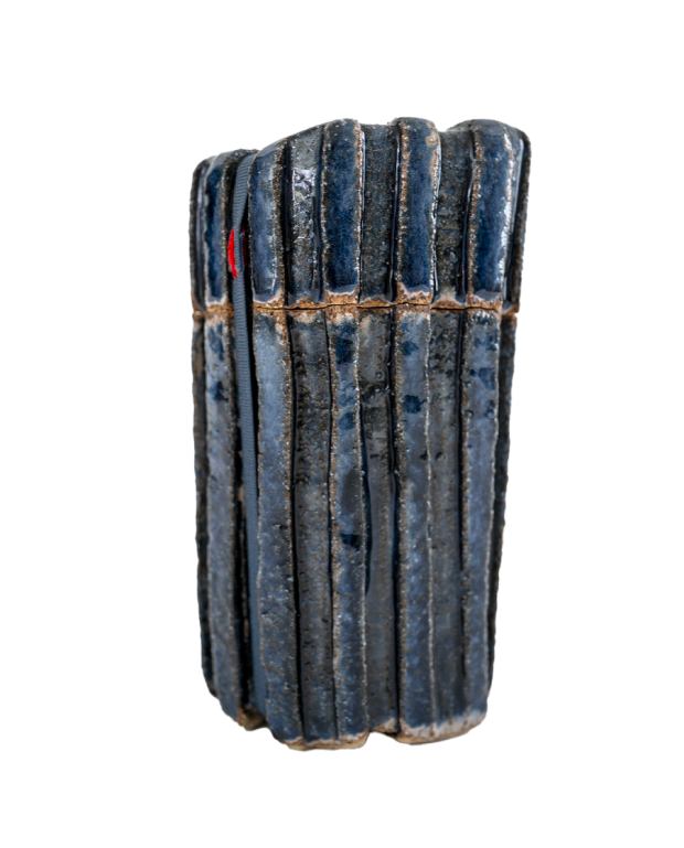 Boite Stripé bleu à élastique Boite Stripé bleu à élastique