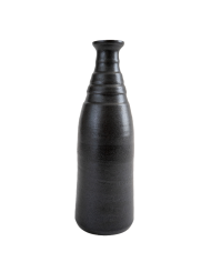 Vase Bouteille Emaillée noir Vase Bouteille Emaillée noir