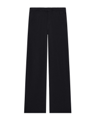 Black Fleece Flared Jogging Trousers Black Fleece Flared Jogging Trousers