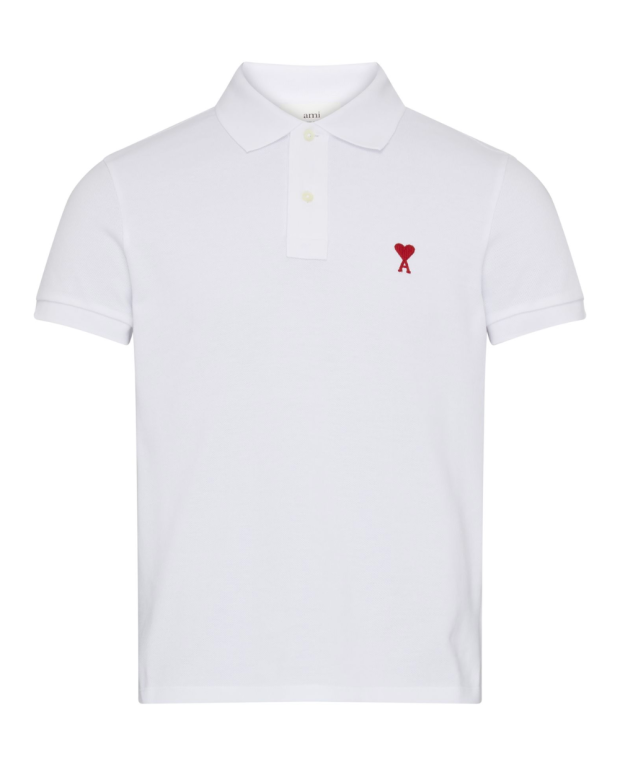 Polo ADC en coton blanc Polo ADC en coton blanc