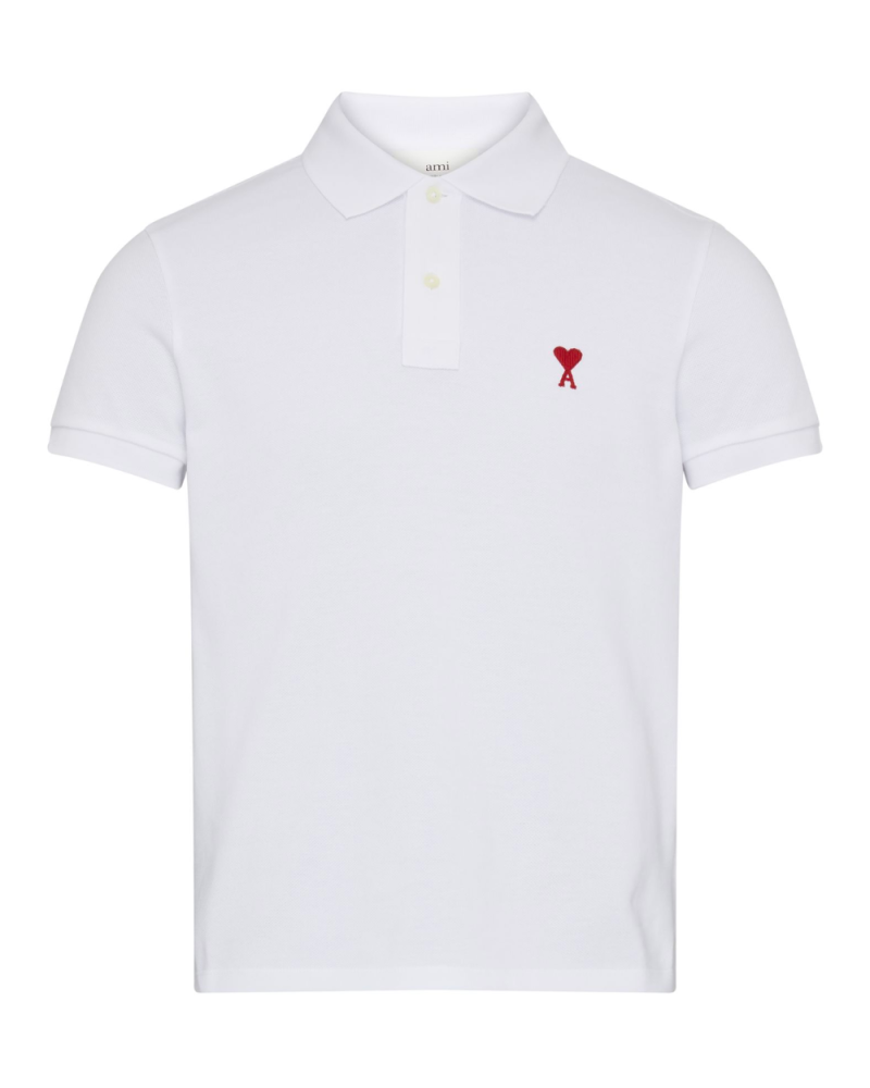 Polo ADC en coton blanc Polo ADC en coton blanc