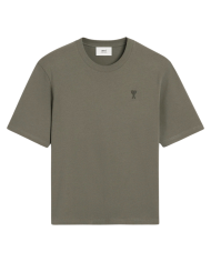 T-shirt ADC en coton ton sur ton gris fumé T-shirt ADC en coton ton sur ton gris fumé