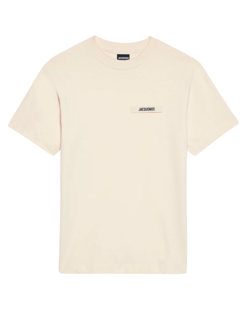 Jacquemus Le T-shirt Gros Grain beige