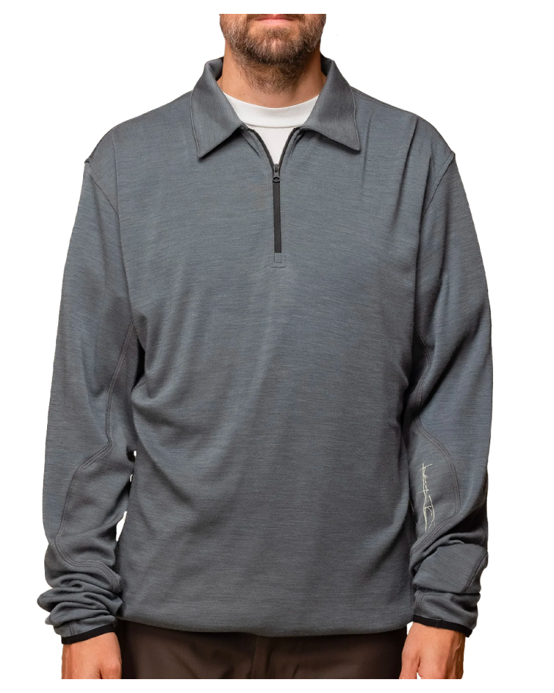 Grey Incognito half-zip Top Grey Incognito half-zip Top