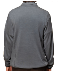 Tee-shirt Incognito demi-zippe gris Tee-shirt Incognito demi-zippe gris