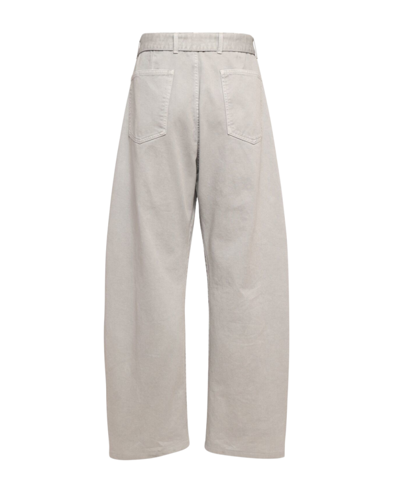 Lemaire Snowy blue-gray Twisted Belted Pants