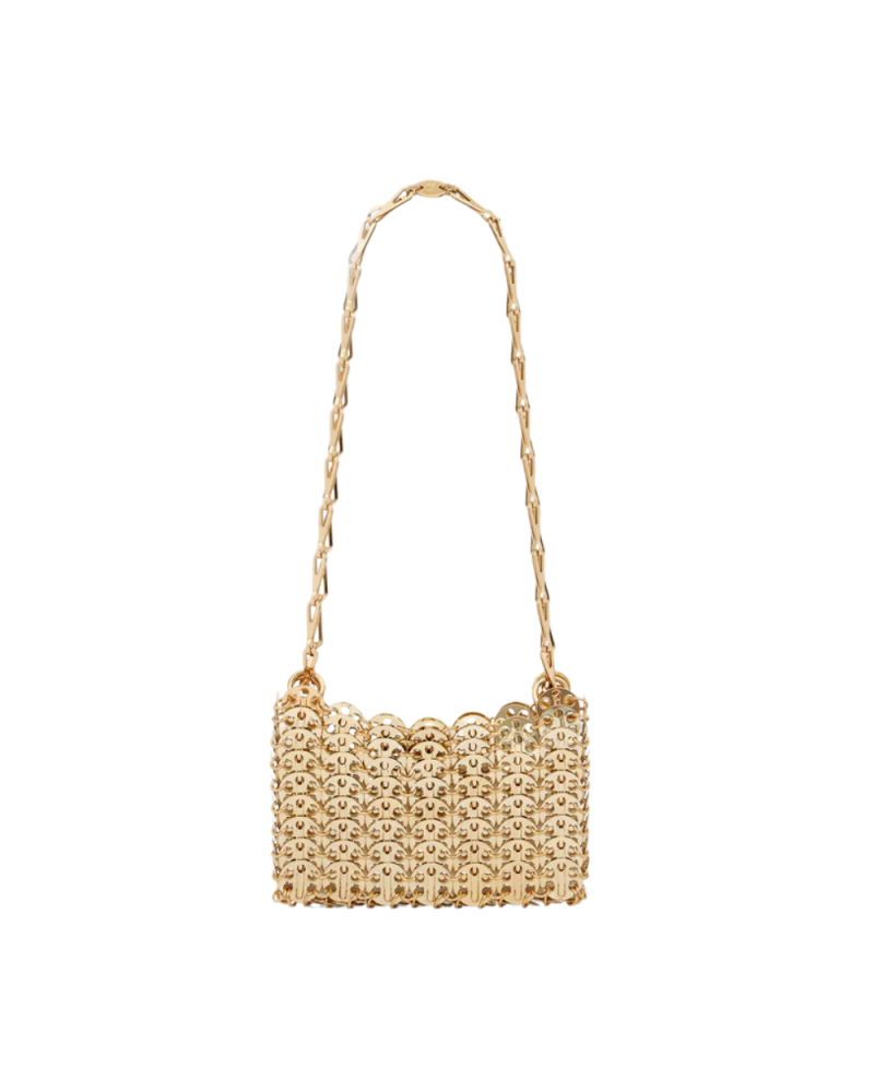 バッグ Rabanne 1969 nano gold Iconic gold nano 1969 bag – Rabanne