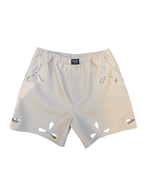 Short à découpes Pétales beige Short à découpes Pétales beige
