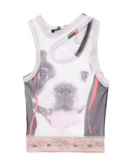 Bulldog knitted tank Top Bulldog knitted tank Top