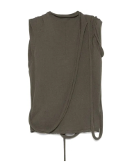 Deconstructed knit Tank Top green Deconstructed knit Tank Top green