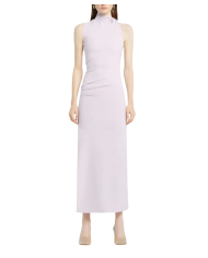 Robe Longue drapée sel rose Robe Longue drapée sel rose