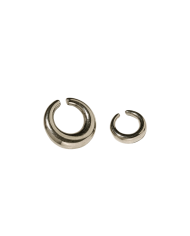 Circle cuffs argent Circle cuffs argent
