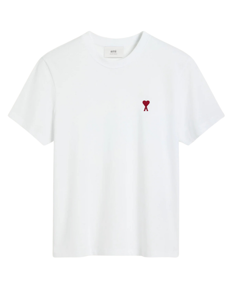 ★人気★【AMI PARIS】★de Coeur T-Shir.t White★ Ami Paris Ami de Coeur T-shirt white