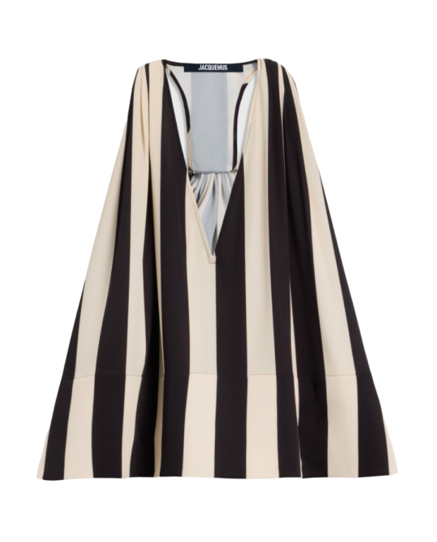 Le Haut Norma Print sunshade stripes beige/noir Le Haut Norma Print sunshade stripes beige/noir
