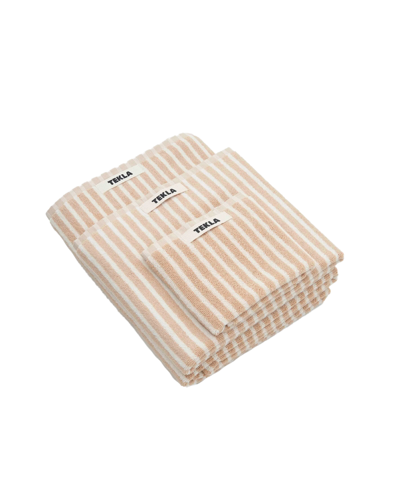 Ivory striped Hand Towel Ivory striped Hand Towel