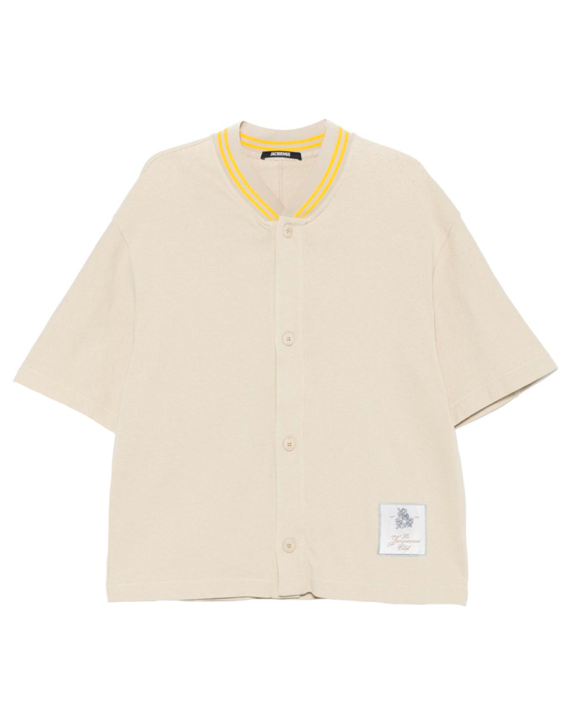 Jacquemus La Chemise Baseball short sleeve