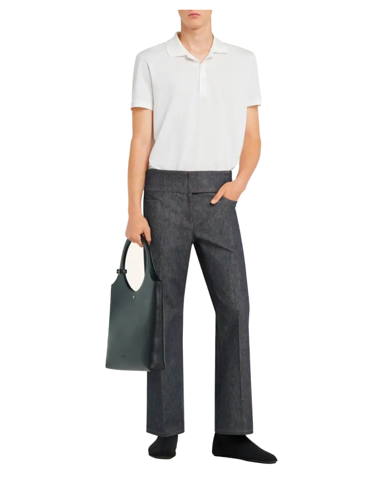 Polo AC Piqué naturel/beige