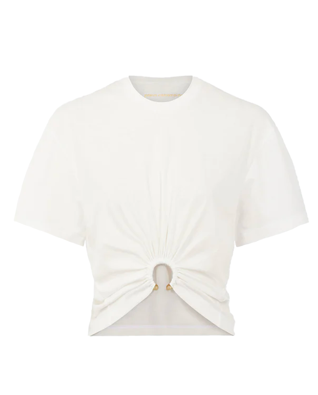 Metallic Ornament T-shirt white Metallic Ornament T-shirt white