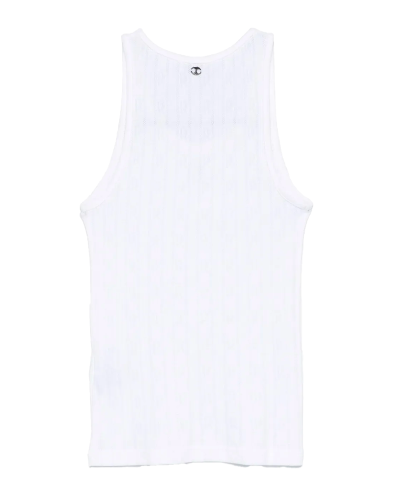 Debardeur Logo blanc