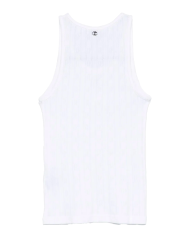 White logo Tank Top