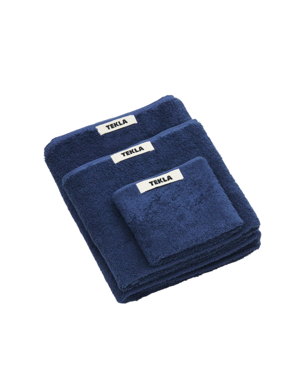 Serviette Main bleu marine Serviette Main bleu marine