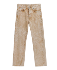 Straight Twist Trousers dyed natural Straight Twist Trousers dyed natural