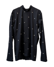 Blouse brodée noir Blouse brodée noir