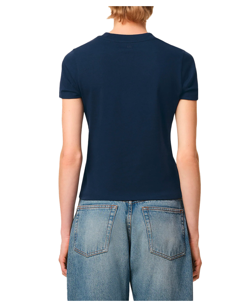 T-shirt Ami de Coeur en coton bleu nuit T-shirt Ami de Coeur en coton bleu nuit