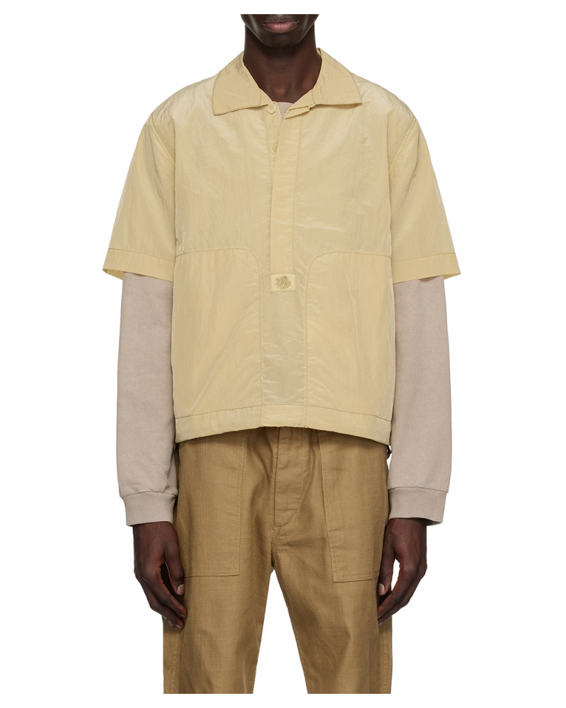 Foreger Polo in nylon gloss putty