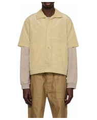 Foreger Polo in nylon gloss putty