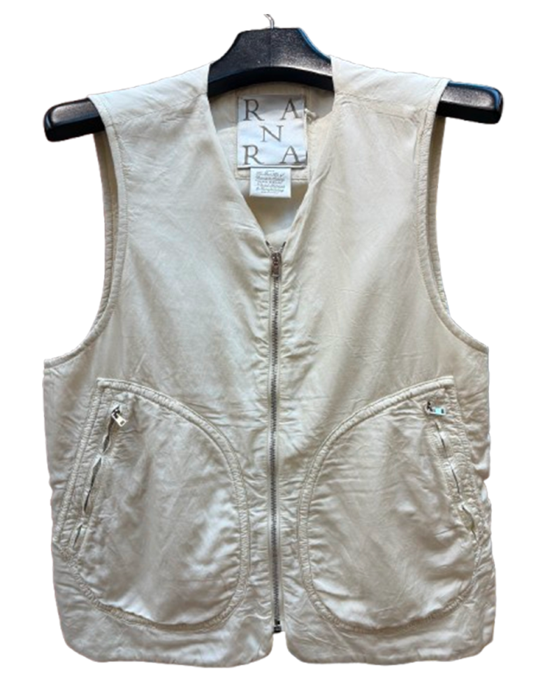 Woven viscose/cotton Cardigan putty Woven viscose/cotton Cardigan putty