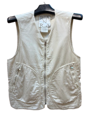 Woven viscose/cotton Cardigan putty Woven viscose/cotton Cardigan putty