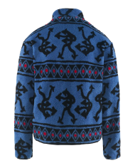 Blue arrow Trucker Fleece