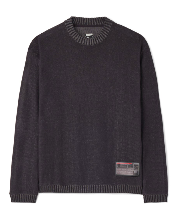 Sweatshirt col rond Molécules gris foncé Sweatshirt col rond Molécules gris foncé