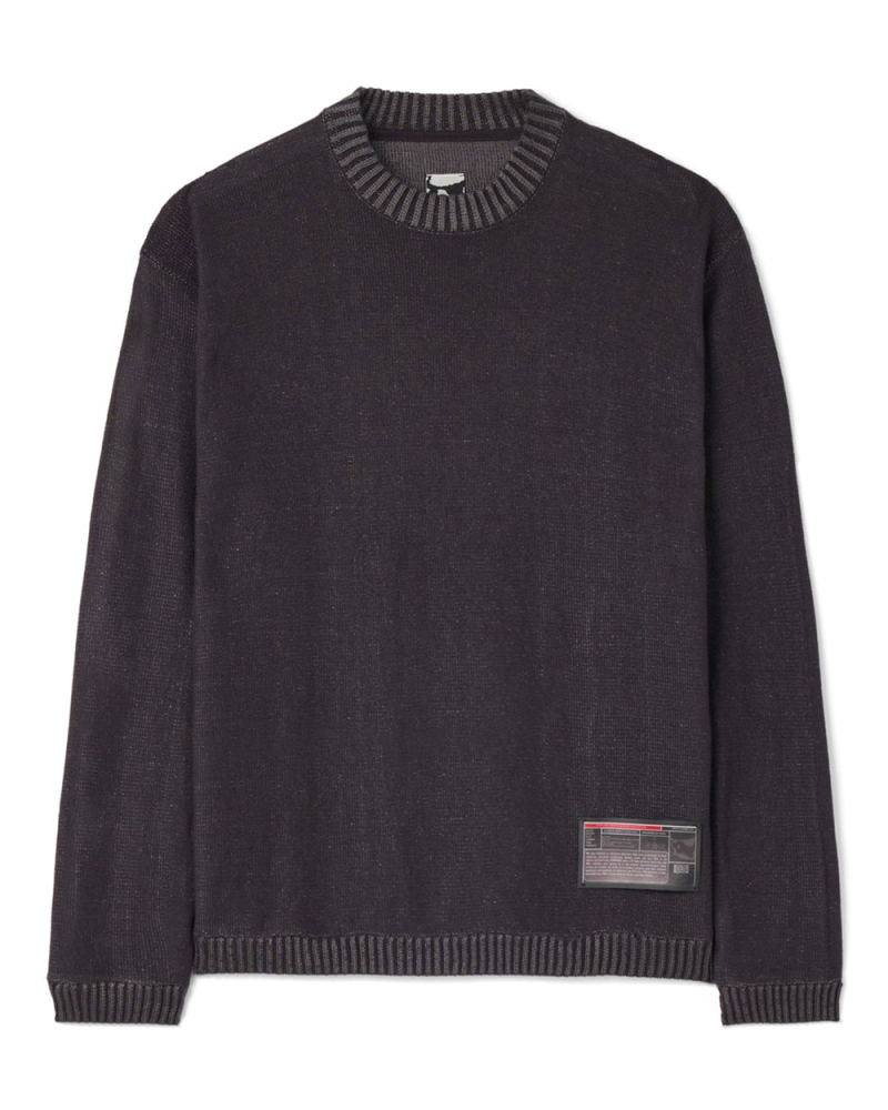 Sweatshirt col rond Molécules gris foncé Sweatshirt col rond Molécules gris foncé
