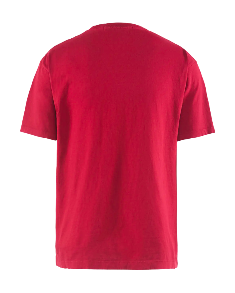 T-shirt Racer en coton rouge T-shirt Racer en coton rouge