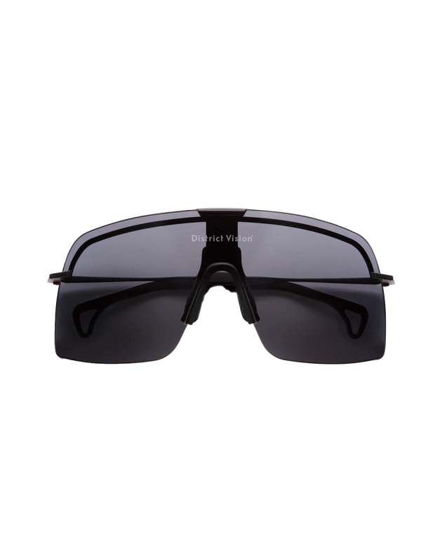 Lunettes de soleil Yusuke Alpine Blade Graphite Miroir/D+ Onyx Lunettes de soleil Yusuke Alpine Blade Graphite Miroir/D+ Onyx