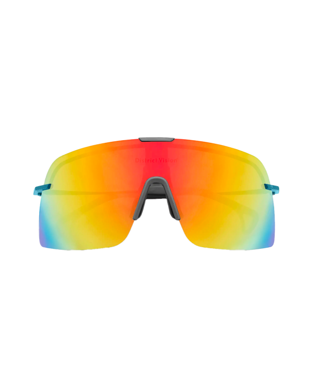 Lunettes de soleil Yusuke Alpine Blade Bleu Jade/Miroir spectral D+ Lunettes de soleil Yusuke Alpine Blade Bleu Jade/Miroir spectral D+
