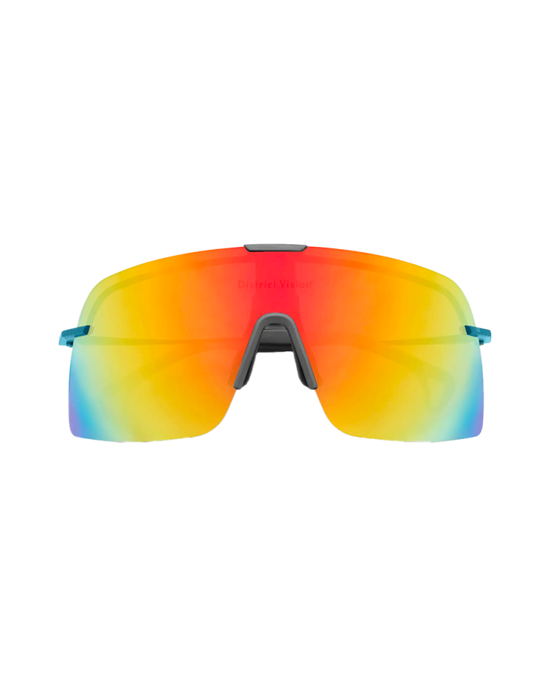 Lunettes de soleil Yusuke Alpine Blade Bleu Jade/Miroir spectral D+ Lunettes de soleil Yusuke Alpine Blade Bleu Jade/Miroir spectral D+