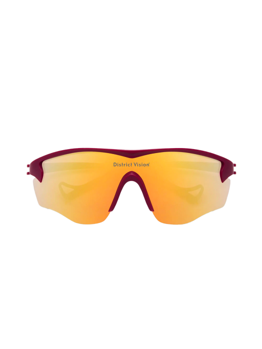 District Vision Lunettes de soleil Junya Racer Framboise
