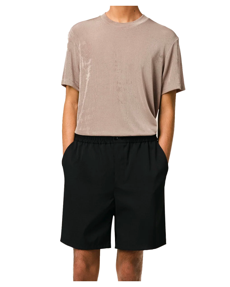 Twill shorts black Twill shorts black