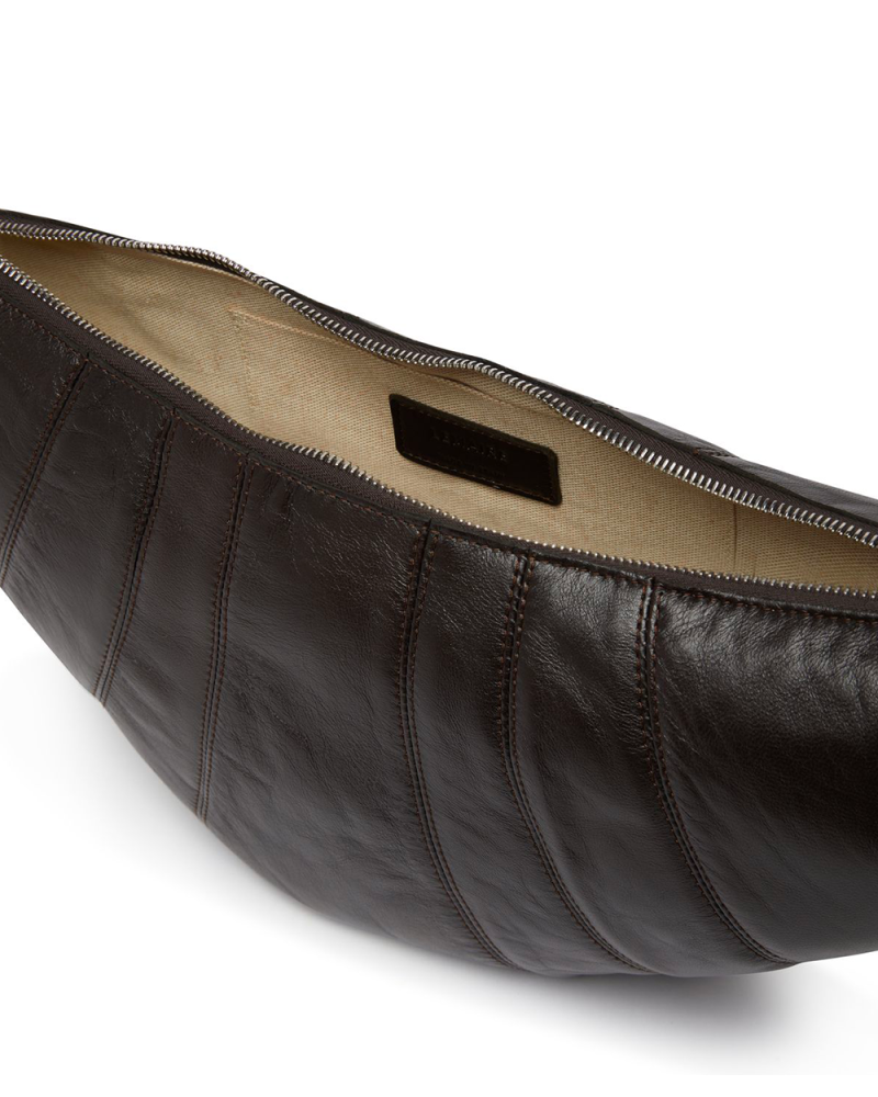 Sac Croissant moyen chocolat foncé Sac Croissant moyen chocolat foncé