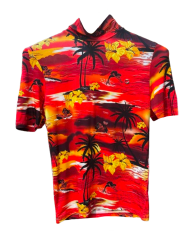 x Disney Top tropical imprimé rouge x Disney Top tropical imprimé rouge