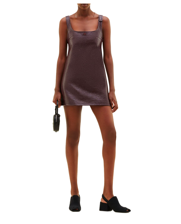 Trapeze Reédition vinyl Dress burgundy Trapeze Reédition vinyl Dress burgundy